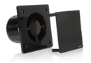 STERR BFS125H-MB - 125 mm Fürdőszoba Ventilátor, páraérzékelővel, 160 m³/h, Matt Fekete