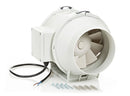 STERR DFA125 - 125 mm Csőventilátor, kétsebességes motor, 248 m³/h, 28 W