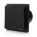STERR BFS125-MB - 125 mm Fürdőszoba Ventilátor, 160 m³/h, Matt Fekete