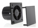 STERR BFS150H-B - 150 mm Fürdőszoba Ventilátor, páraérzékelővel, 250 m³/h, Fekete