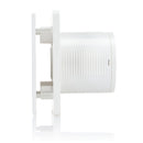 STERR BFS100-12V - 100 mm Fürdőszoba Ventilátor, 12 V AC, 90 m³/h, Fehér