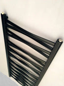 STERR LVR12050B-3D - 1205×540×80 mm Törölközőszárító Radiátor, 627 W, Matt Black