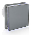 STERR BFS100LT-G - 100 mm Fürdőszoba Ventilátor, LED + Időzítő, 90 m³/h, Szürke