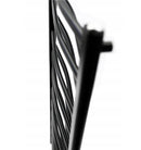 STERR LVR12050B-3D - 1205×540×80 mm Törölközőszárító Radiátor, 627 W, Matt Black