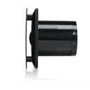 STERR LFS100B-QH - 100 mm Fürdőszoba Ventilátor, páraérzékelővel, 95 m³/h, Fekete