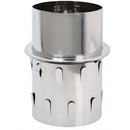 STERR TCA150 - Kéménysapka Adapter Kerámia Kéményhez, Rozsdamentes Acél