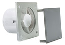 STERR BFS150-G - 150 mm Fürdőszoba Ventilátor, 250 m³/h, Szürke