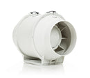 STERR DFA100 - 100 mm Csőventilátor, kétsebességes motor, 165 m³/h, 23 W