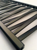 STERR LVR12050B-3D - 1205×540×80 mm Törölközőszárító Radiátor, 627 W, Matt Black