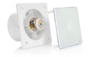 STERR BFS150LT - 150 mm Fürdőszoba Ventilátor, LED + Időzítő, 250 m³/h, Fehér