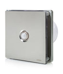 STERR BFS100LP-S - 100 mm Fürdőszoba Ventilátor, LED + Mozgásérzékelő, 90 m³/h, Ezüst