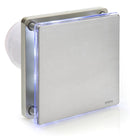 STERR BFS100LT-S - 100 mm Fürdőszoba Ventilátor, LED + Időzítő, 90 m³/h, Ezüst