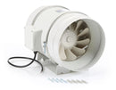 STERR DFA200 - 200 mm Csőventilátor, kétsebességes motor, 690 m³/h, 123 W