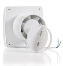 STERR LFS100-R - 100 mm Fürdőszoba Ventilátor, 95 m³/h, Fehér