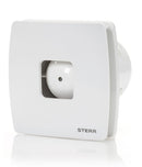 STERR LFS100-R - 100 mm Fürdőszoba Ventilátor, 95 m³/h, Fehér