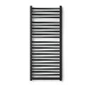 STERR LVR12050B-3D - 1205×540×80 mm Törölközőszárító Radiátor, 627 W, Matt Black