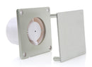 STERR BFS100T-S - 100 mm Fürdőszoba Ventilátor, Időzítő, 90 m³/h, Ezüst