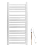 STERR EVR12050WE — elektromos vízzel töltött törölközőszárító radiátor, 600W, fehér, 120×54 cm