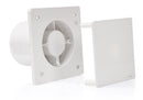 STERR BFS125H - 125 mm Fürdőszoba Ventilátor, páraérzékelővel, 160 m³/h, Fehér