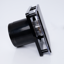 STERR BFS100L-BA - 100 mm Fürdőszoba Ventilátor, LED, 90 m³/h, Fekete