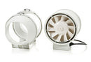 STERR DFA100 - 100 mm Csőventilátor, kétsebességes motor, 165 m³/h, 23 W