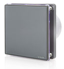 STERR BFS100LT-G - 100 mm Fürdőszoba Ventilátor, LED + Időzítő, 90 m³/h, Szürke