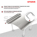 STERR RCP9090 – Ívelt Kéménysapka, 90 cm × 90 cm