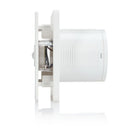 STERR BFS100P - 100 mm Fürdőszoba Ventilátor, Mozgásérzékelő, 90 m³/h, Fehér