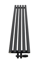 STERR ZVR18033B - 1800×330×105 mm Törölközőszárító Radiátor, 705 W, Matt Black